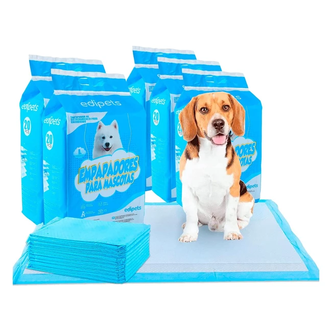 Alfombrillas higiénicas desechables Edipets para perros - 100 unidades
