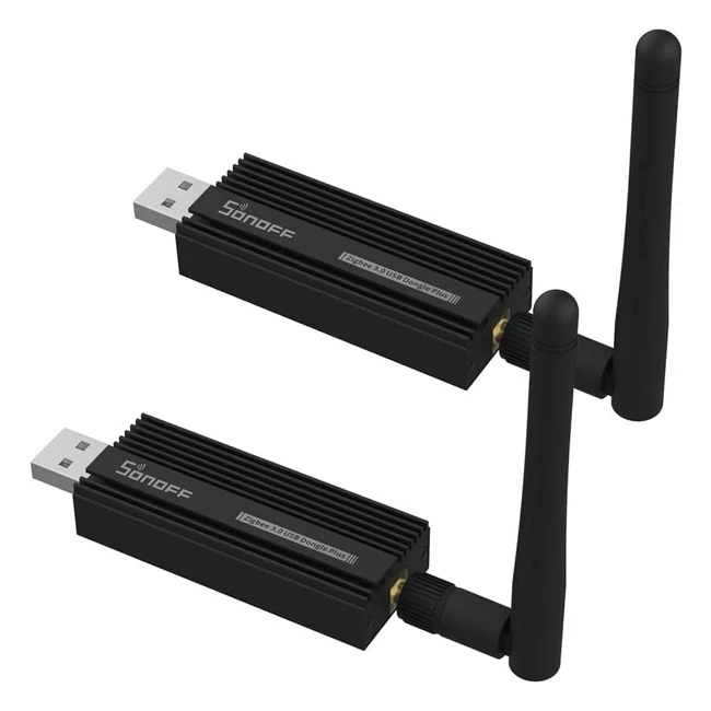 Hub Zigbee universel Sonoff avec dongle USB 30 et coordinateur EFR32MG21 pour Home Assistant - Pack de 2