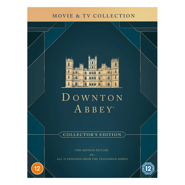 Downton Abbey Movie  TV Collection DVD 2020 - Complete Set with Bonus Features