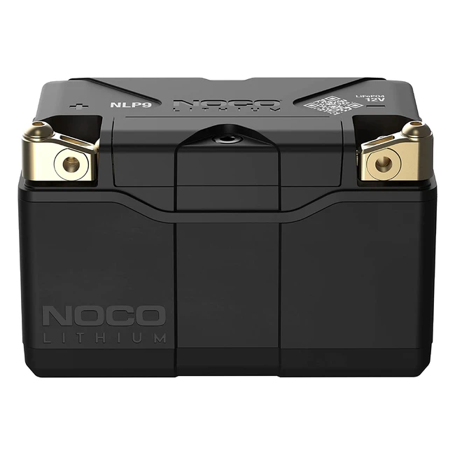 NOCO Lithium NLP9 Group 9 400A Powersport Battery - 2x Power, 10x Starts, 5x Longer Life