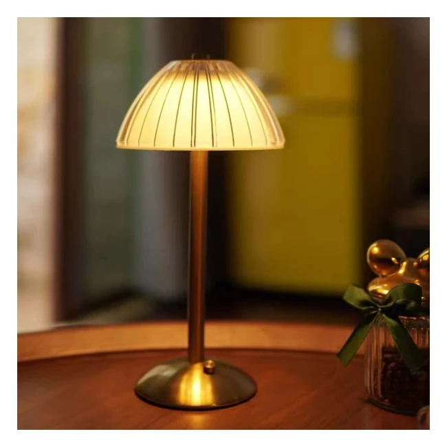Lampe de table sans fil LED Kizozo - 3 couleurs de lumire et intensit variab