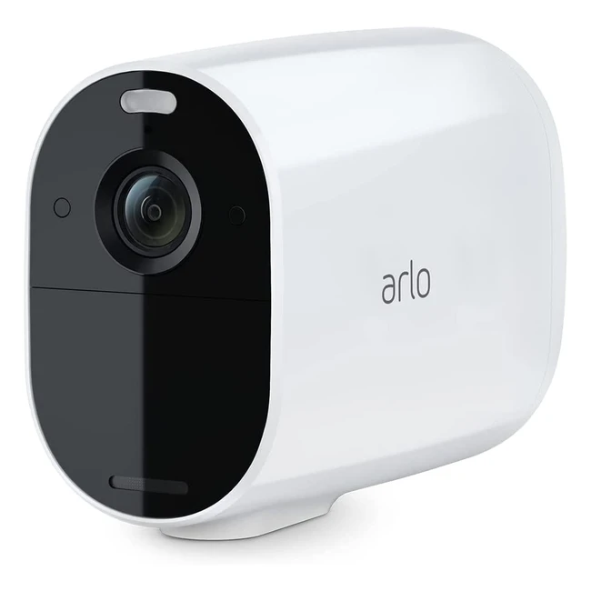 Cámara de vigilancia Arlo Essential XL con batería de un año, detección de movimiento y visión nocturna en color