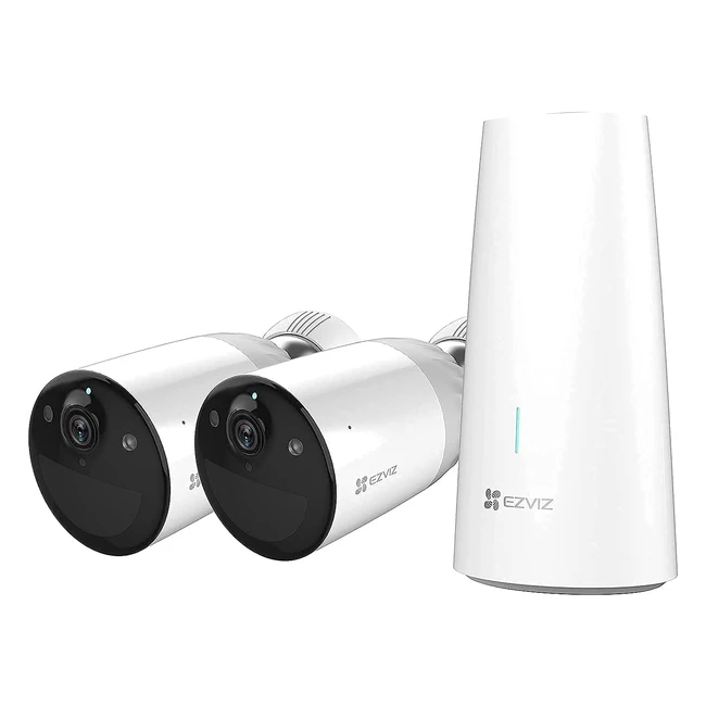 Camera surveillance extrieure sans fil EZVIZ BC1B2 1080p avec batterie 12900mA