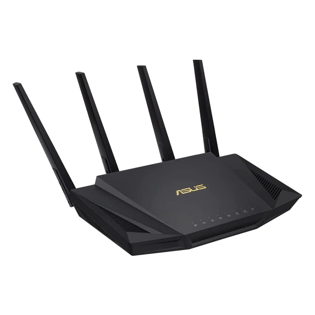 Router ASUS RT-AX58U V2 AX3000 WiFi 6, Control Parental, VPN, Juegos y Streaming