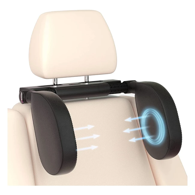 Poggiatesta Auto Oasser 360 Regolabile per Bambini e Adulti - Supporto per Collo