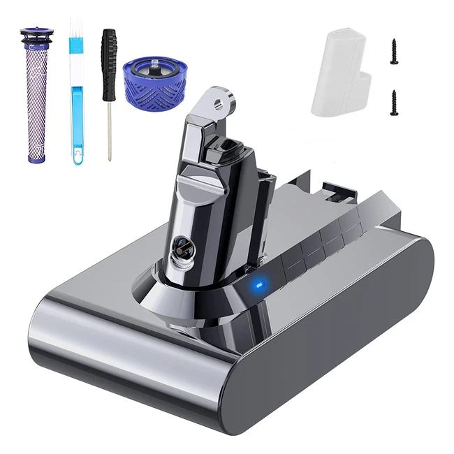 Batería Homesuit V6 para Dyson V6 Aspiradora DC58 DC59 DC61 DC62 - 216V 4000mAh