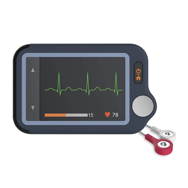 Monitor de ECG Viatom - Conexión Bluetooth con Smartphone y PC - Medición Precisa y Conveniente