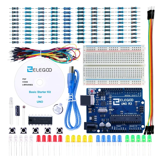 ELEGOO Progetto Starter Kit Basic per Principianti con Tutorial in Italiano - Co