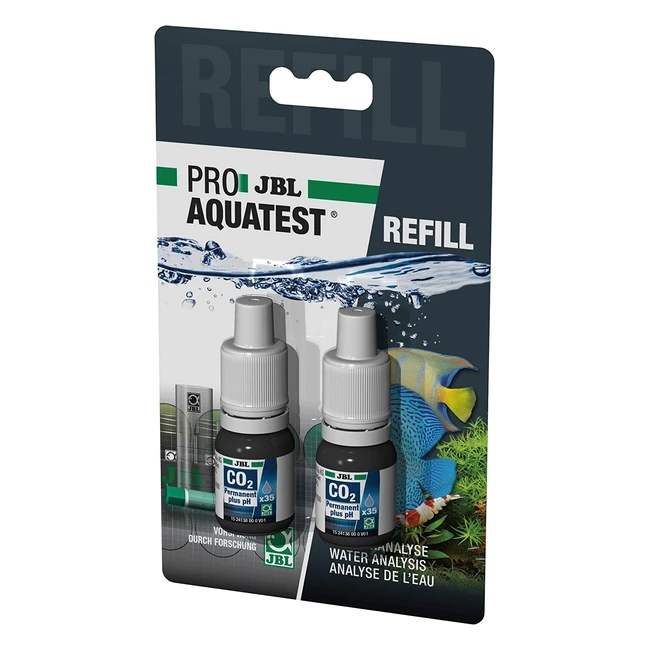 JBL Proaquatest - Ricarica Permanente Acquari Dolce 2 Pezzi - Controllo Ammoni