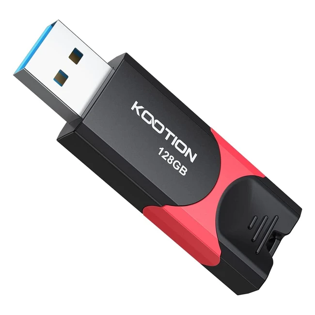 Memoria USB Kootion 128GB USB 3.0 Alta Velocidad - Pen Drive 128G para Computadora TV Laptop Coche