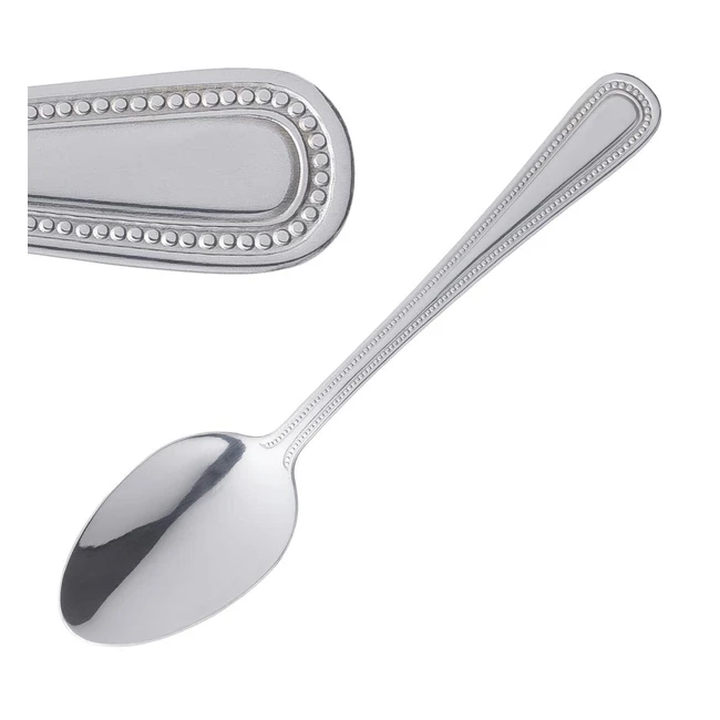 Posate dessert Nextday Catering C129BEAD - Confezione da 12