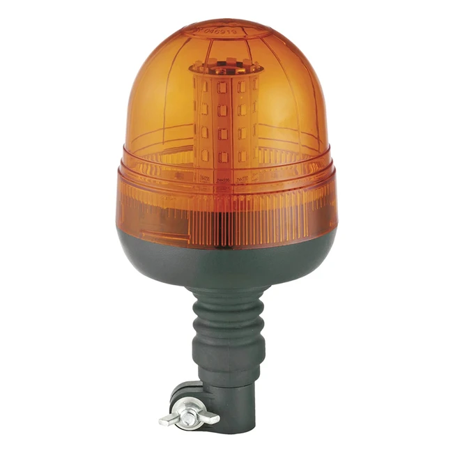 Rundumleuchte LED Orange avec aimant - 12/24V - Signalisation flexible pour véhicules