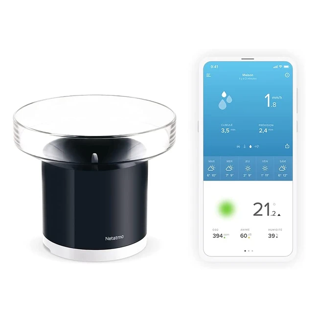 Netatmo Regenmesser fr Wetterstation - NRG01WW