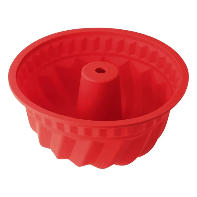 Dr. Oetker Silikon Backform 24cm, flexibles Königskuchenform, hochwertige Silikonform für beeindruckende Kreationen