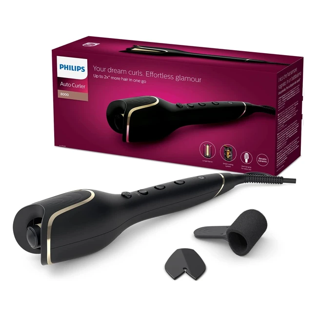 Philips StyleCare Prestige Automatischer Lockenstab mit Keramikbeschichtung und Keratininfusion