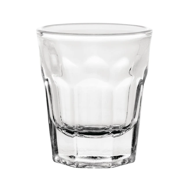 Lot de 12 verres shot Casablanca 40 ml en verre trempé renforcé