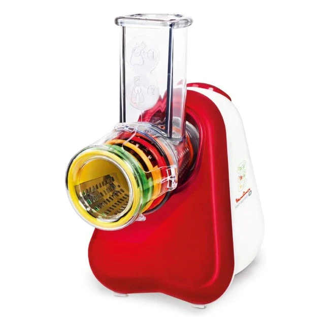 Moulinex DJ756G15 Fresh Express Plus Elektrischer Zerkleinerer 200W - 5 Einsätze für mehr Vielseitigkeit