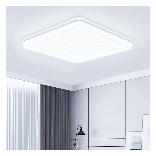 Lmpara LED de techo Philonext 48W luz blanca fra 6500K 5000lm ahorro de e