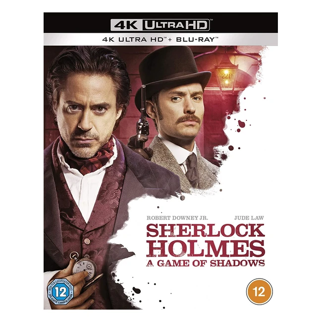 Sherlock Holmes A Game of Shadows 4K UltraHD Blu-ray - Region Free - Key Featur