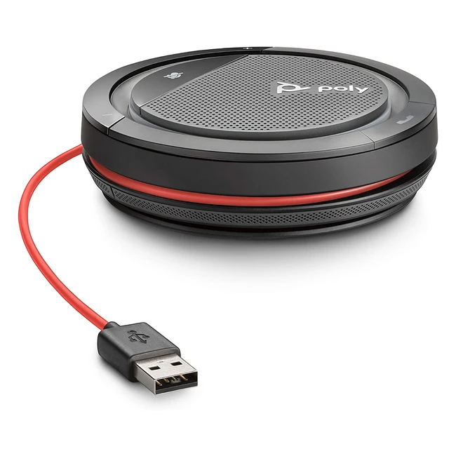 Plantronics Calisto 3200 - Microfono USB a 360 per conferenze professionali