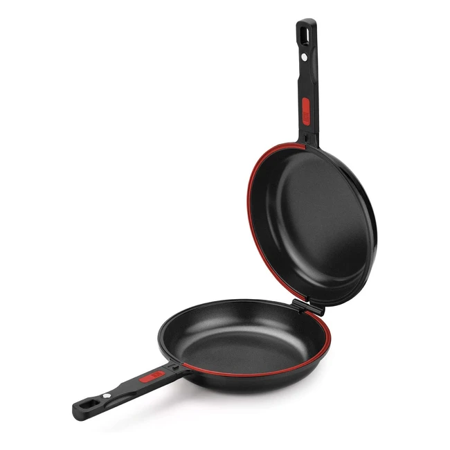 Bra Dupla Premiere Double Frying Pan 24cm - Cast Aluminium Nonstick Induction Co