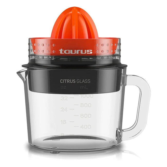 Spremiagrumi Elettrico Taurus Citrus in Vetro 1L - 30W | Spremitura Veloce e Facile