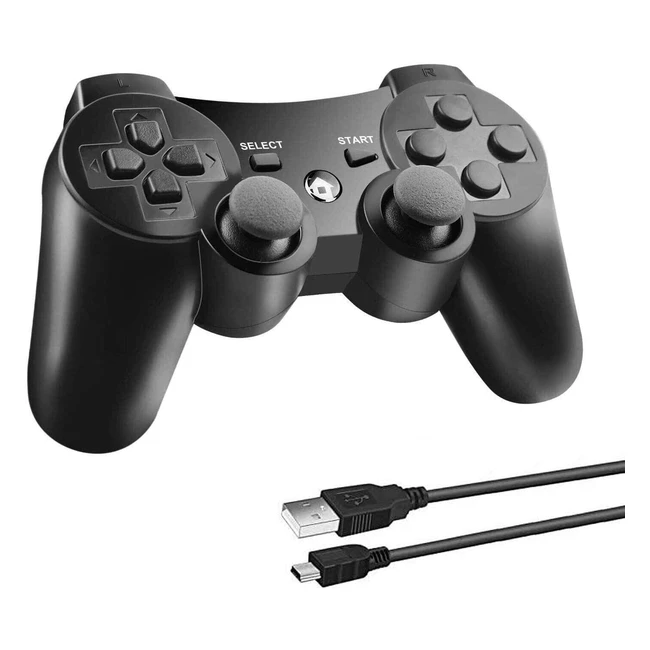 Controlador Inalámbrico PS3 Bluetooth Recargable Sixaxis Gamepad Joystick