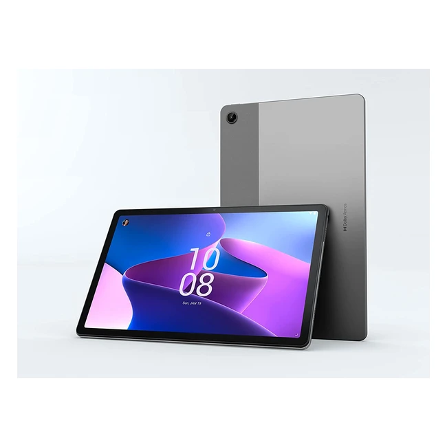 Lenovo Tab M10 Plus 3a Gen - Display 10.6'' 2K, 4G LTE, RAM 4GB, Memoria 128GB, 4 Speaker, Tablet Android 12 - Storm Grey