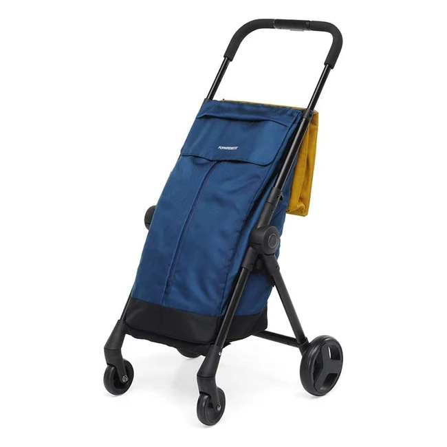 Chariot de courses pliable Foppapedretti Go Fast Ocean - Capacité 46L