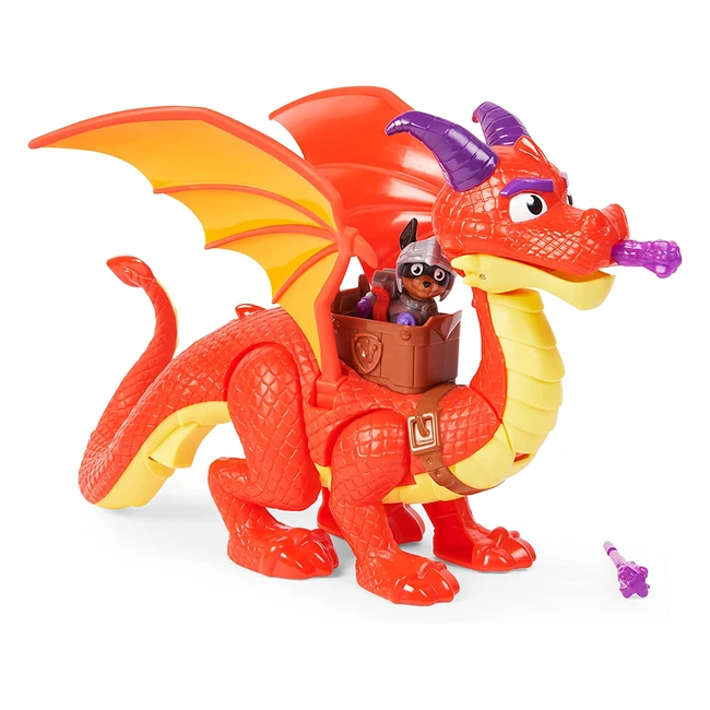 Paw Patrol Rescue Knights Sparks  Claw Action Figures with Super Wings  Ages 3