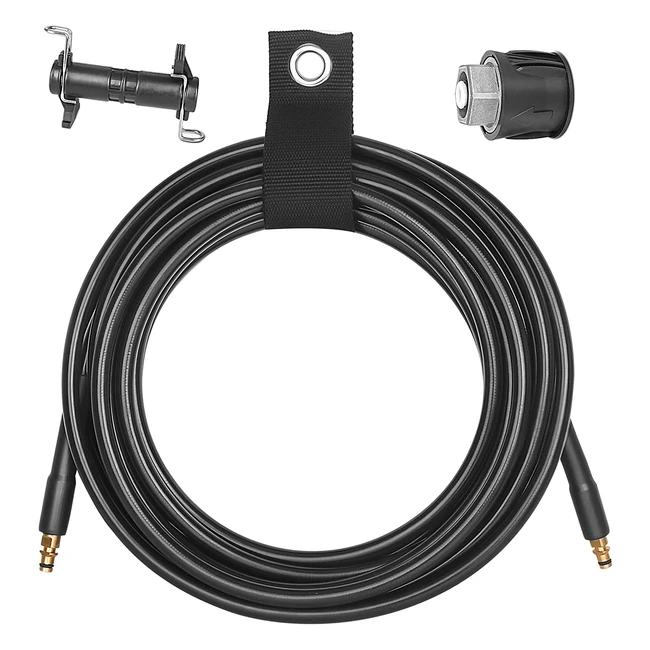 Eawongee 10m Pressure Washer Extension Hose for Karcher K2-K7  Quick Connect  