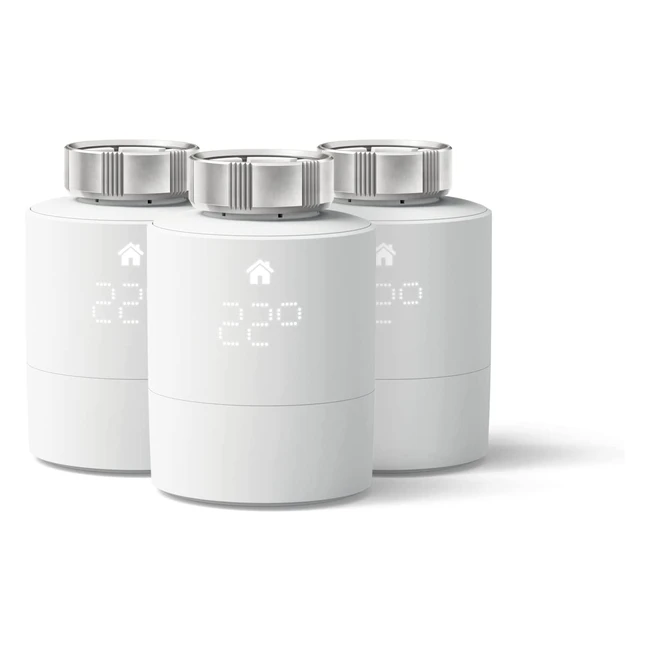 Tado Smartes Heizkrperthermostat 3er-Pack mit WiFi - Einfache Installation, Heizkosten sparen