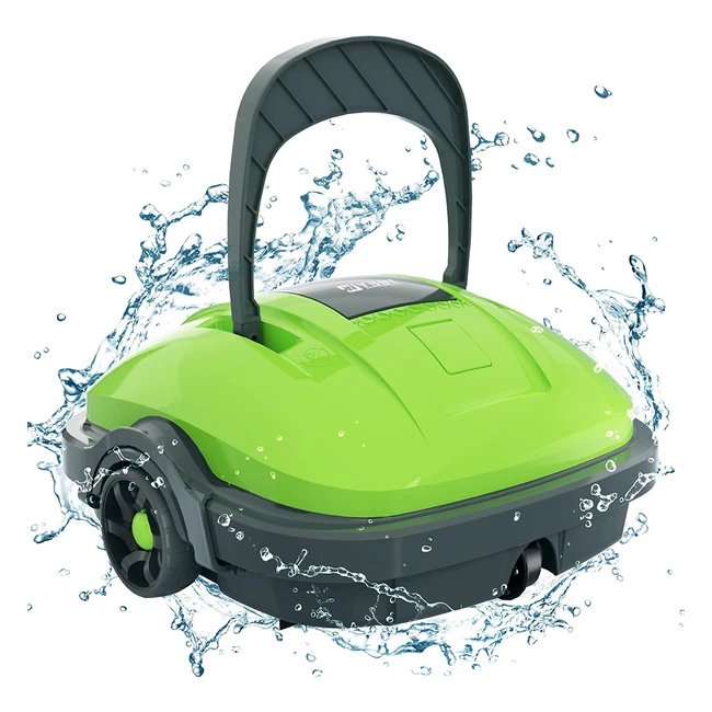 Robot limpiafondos Wybot para piscinas - Motor dual filtro fino de 180m y succi