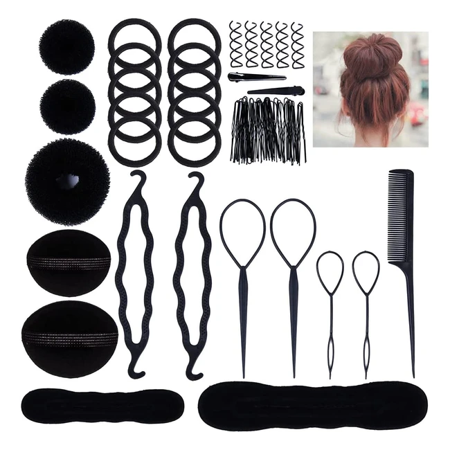 Set de Accesorios de Peinado Lictin para Mujeres - 70 Pcs