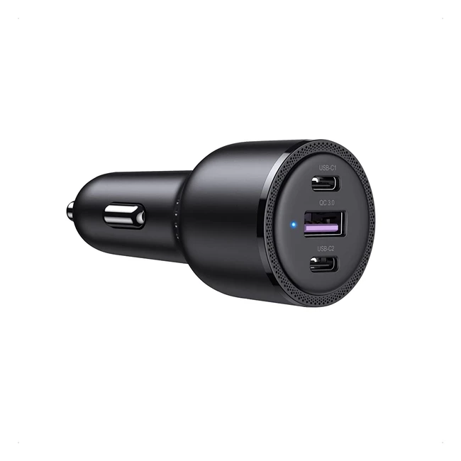 UGREEN USB C Car Charger 69W 3-Port PD65W20WSCP225W Adapter for iPhone 14 Pro
