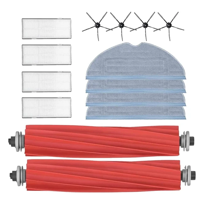 Accessoires pour Roborock S7 : pièces de rechange, brosse principale, filtres à air, lingettes et brosses latérales