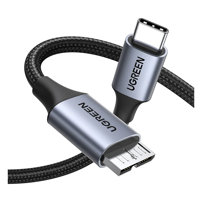 Câble USB-C vers Micro USB 3.0 UGREEN pour disque dur externe - 0.5m