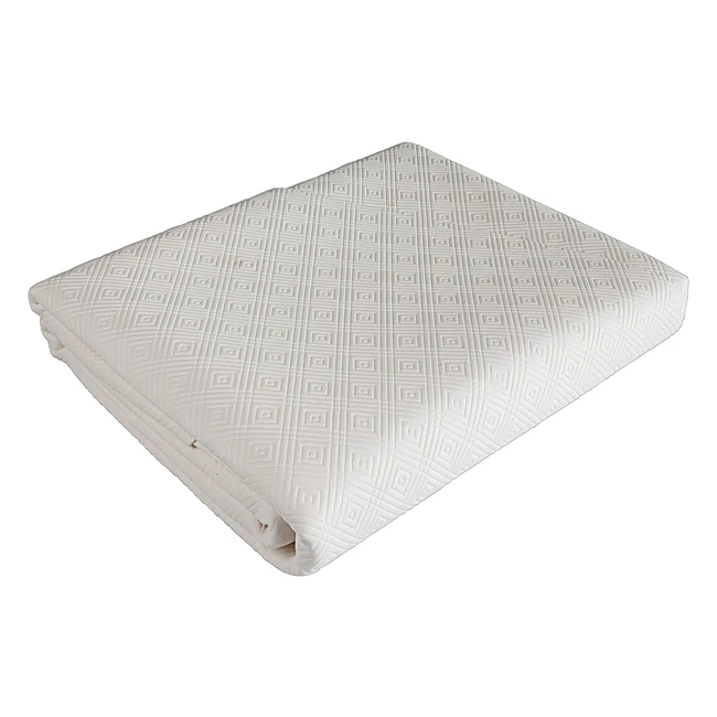 Sous-nappe Venilia Bulgomme Blanc PVC Ovale 135x220cm - Réf. 53378