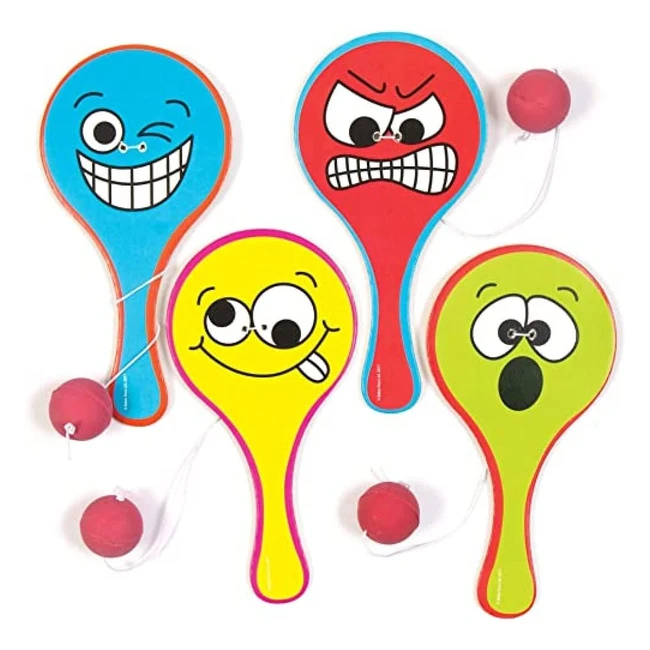 Paletas de Caras Divertidas Baker Ross - Pack de 5 - Edad 3+