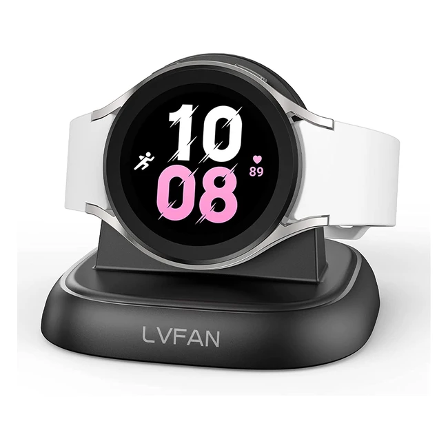 Fast Wireless Charger for Samsung Galaxy Watch - USB C Charging Cable - Magnetic Stand - LVFAN