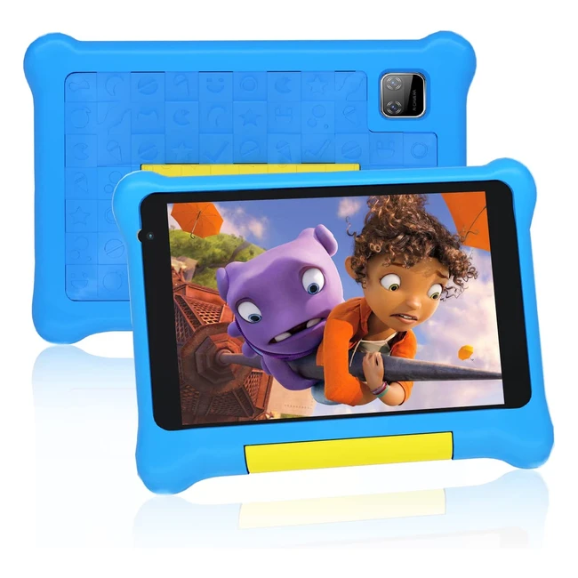 Tablette Enfants Amiamo 7 Pouces Android 11 Quad Core - 32Go - Kidoz Prinstall