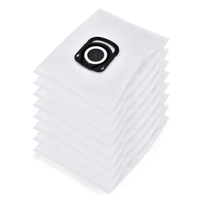 Sacs d'aspirateur Rowenta HygieneZR200520 ZR200720 compatibles avec Compact Power, Power XXL, Silence Force et Xtrem Power - Pack de 8