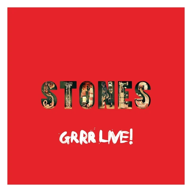 Rolling Stones GRRR Live 2CDDVD - Concierto en vivo con Mick Jagger y Bruce Spr
