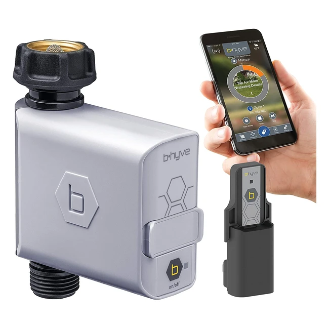 Cronómetro inteligente Orbit Bhyve 94990 con WiFi Hub y compatible con Alexa