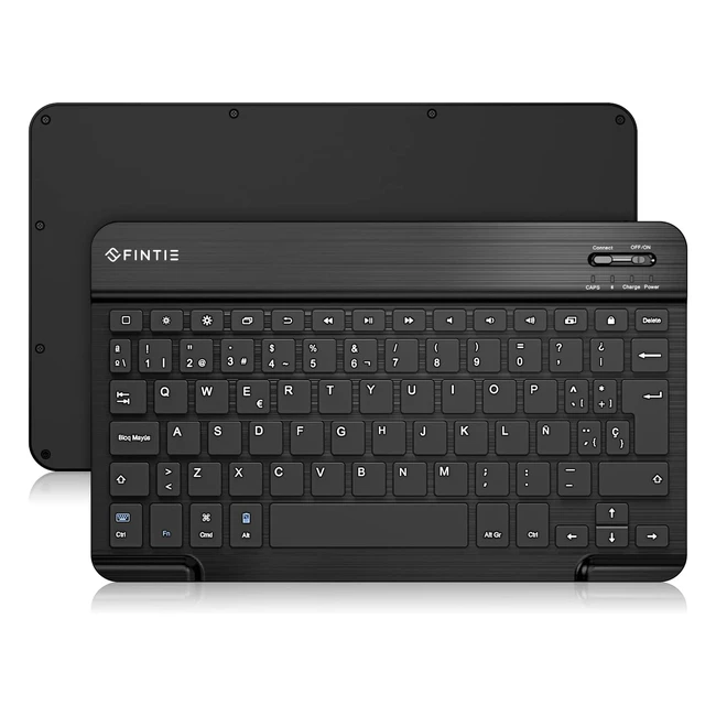 Teclado Bluetooth Fintie 10 pulgadas ultra delgado para iPad, Android y más