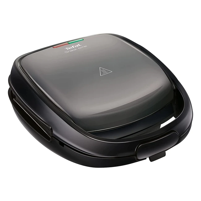 Tefal Snack Time 2in1 Kombi-Gerät SW341B - Belgisches Waffeleisen und Sandwich-Toaster mit abnehmbaren, antihaftbeschichteten Platten - 700W