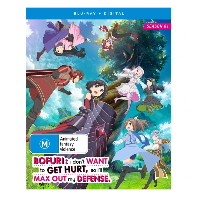 Bofuri Max Out Defense S1 Blu-ray DVD - Region B