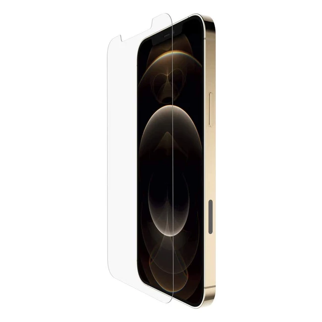 Proteggi Schermo Belkin Temperedglass Antimicrobico per iPhone 12 Pro Max - Riduce i Batteri del 99% sullo Schermo