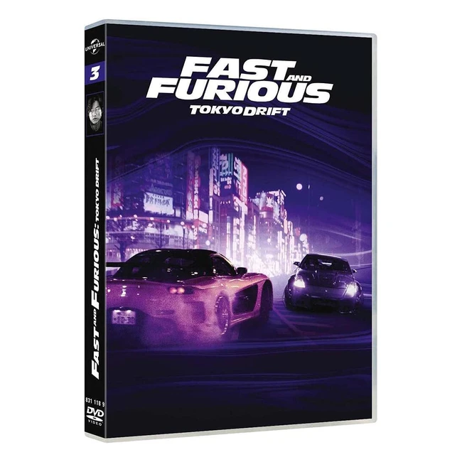 DVD Fast  Furious Tokyo Drift N3 - Action Course Adrnaline