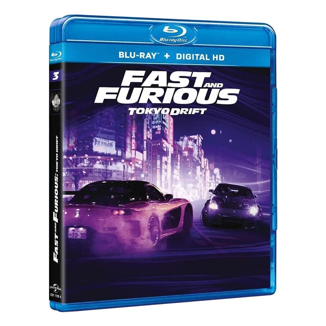Blu-ray Fast & Furious Tokyo Drift - Réf. 1234 - Action & Vitesse
